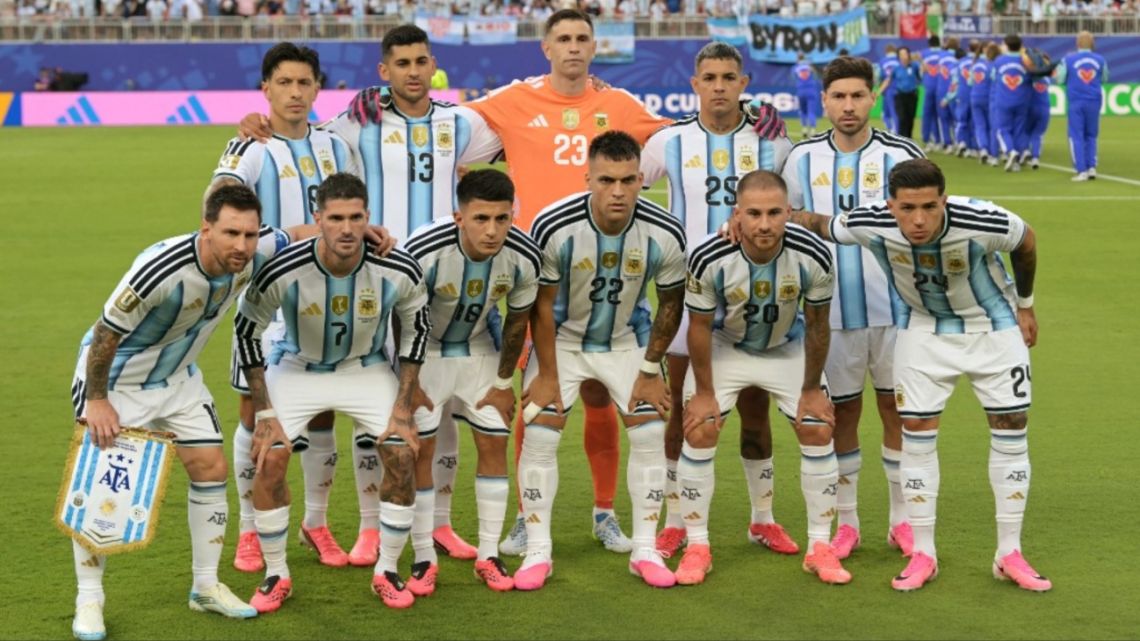 La formación de Argentina vs Cabo Verde por el Mundial 2026