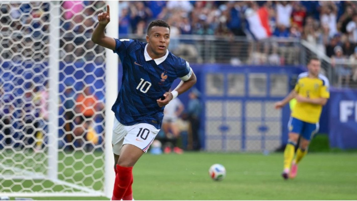 Francia vs Suecia: doblete de Kylian Mbappé para el 3-0 francés en el Mundial 2026