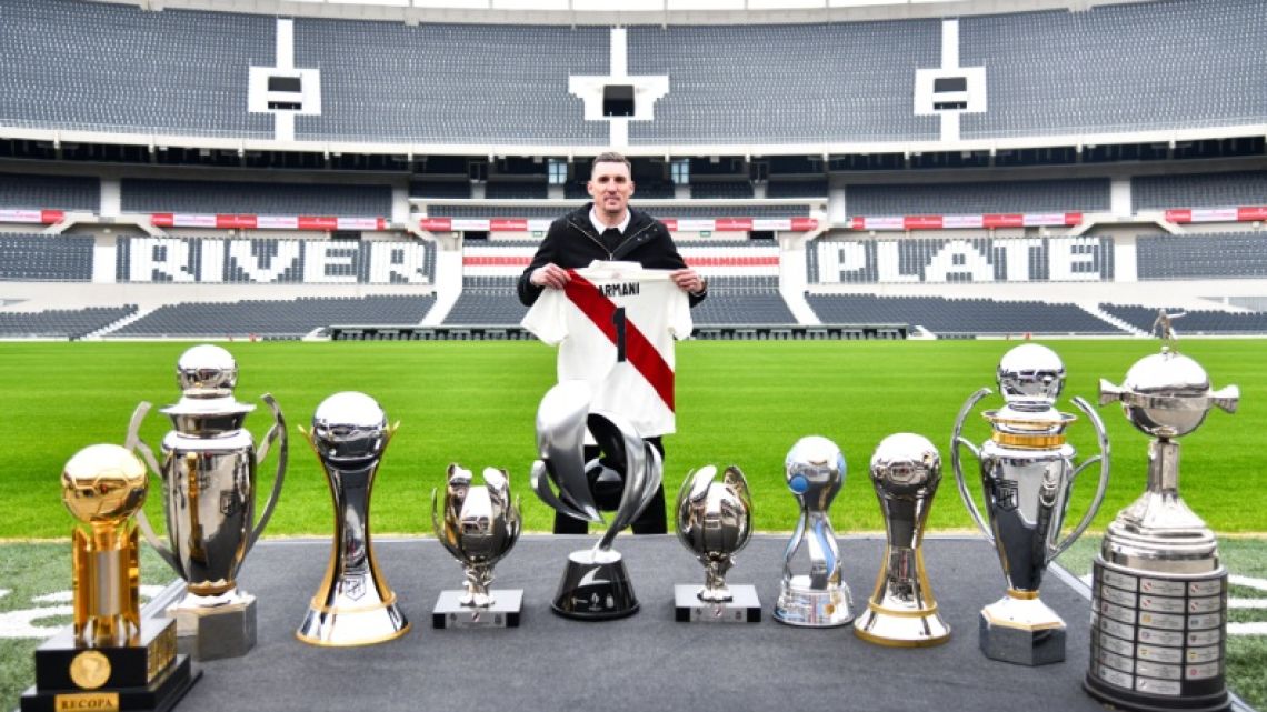 La conmovedora despedida de Franco Armani en el Monumental: «River fue el sueño más grande de mi vida»