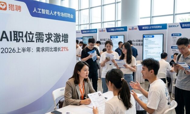 La demanda de talento en IA se dispara en China: ya hay tres ofertas de empleos por cada especialista capacitado
