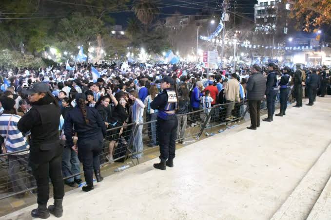 La Policía desplegará un amplio operativo de seguridad para la final entre Argentina y España