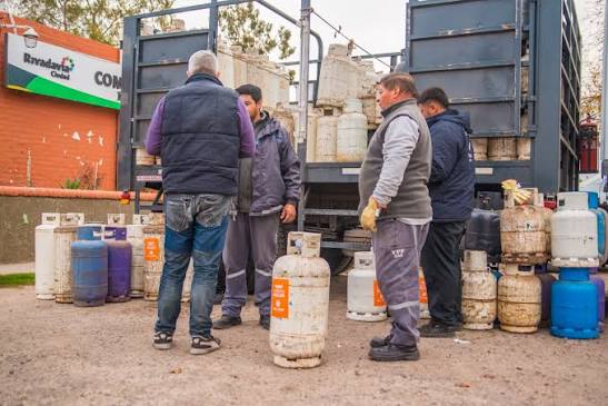Garrafa Hogar vuelve a recorrer cinco departamentos con precios subsidiados