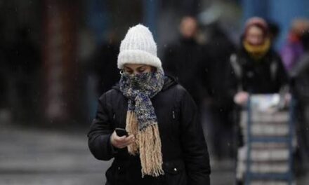 Domingo polar: la sensación térmica cayó a -6,1°C en San Juan