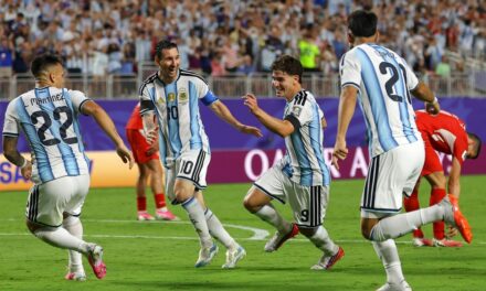 Con sacrificio y otra vez en tiempo extra: Argentina venció a Suiza y se metió en semifinales
