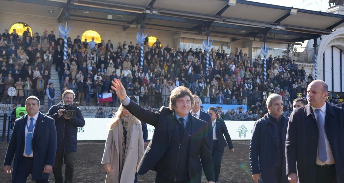 Javier Milei celebró récords del campo y aseguró que comienza una nueva revolución productiva
