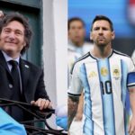 El mensaje de Javier Milei a Lionel Messi en la previa de su partido despedida
