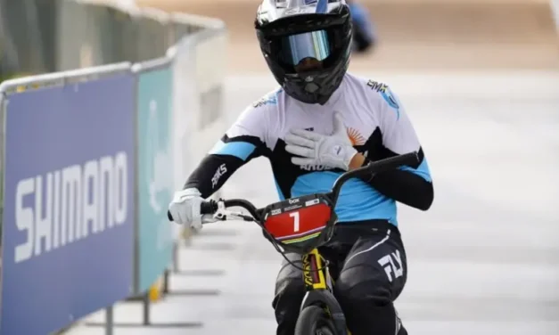 Marcos Frack brilló en Australia y terminó sexto en el Mundial de BMX