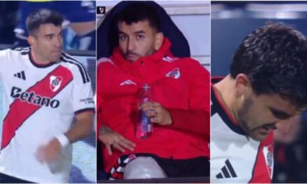 River sumó tres lesionados: Marcos Acuña, Ángel Correa y Mauro Arambarri quedaron tocados tras la derrota ante Gimnasia