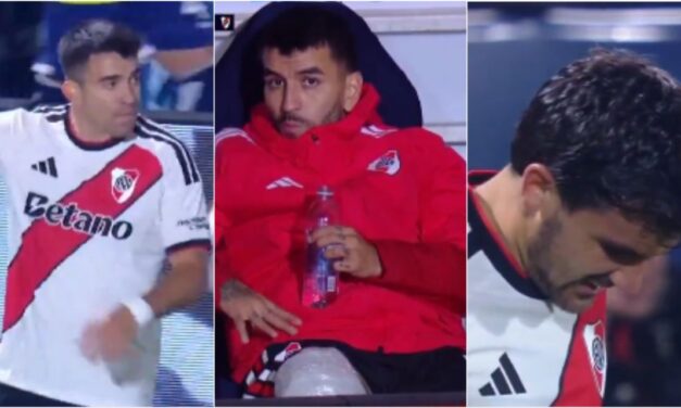 River sumó tres lesionados: Marcos Acuña, Ángel Correa y Mauro Arambarri quedaron tocados tras la derrota ante Gimnasia