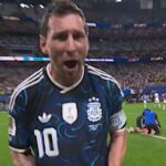El desahogo de Lionel Messi tras la victoria agónica frente a Inglaterra