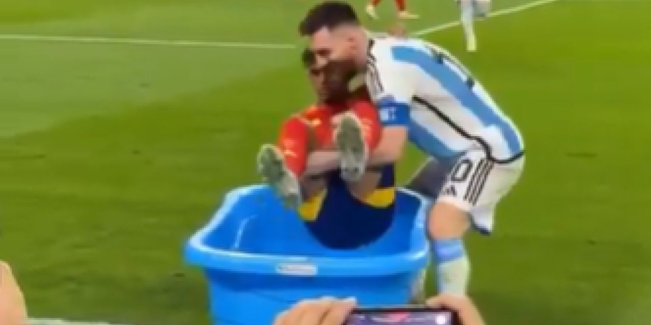 El divertido video con IA de Messi con Lamine Yamal en la final