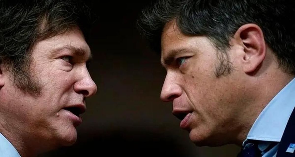Un sondeo de la UBA afirmó que Axel Kicillof le ganaría a Javier Milei en un eventual ballotage