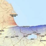 La NASA mostró un mapa con los desplazamientos de la superficie terrestre en Venezuela
