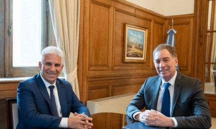 Diego Santilli recibió a Claudio Poggi con la eliminación de las PASO y la reforma del BCRA en agenda
