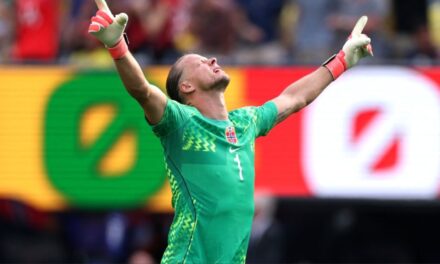 Quién Ørjan Nyland, el arquero de Noruega que fue figura y eliminó a Brasil