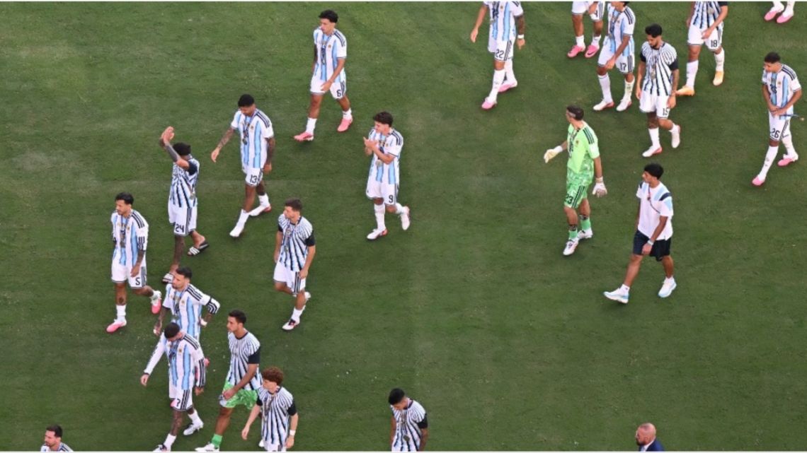 Así se retiraron los jugadores de la Selección Argentina tras perder la final del Mundial 2026