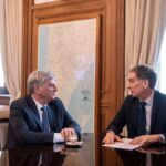 Diego Santilli se reunió con Sergio Ziliotto, que le reclamó por deuda previsional y obras en La Pampa