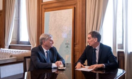 Diego Santilli se reunió con Sergio Ziliotto, que le reclamó por deuda previsional y obras en La Pampa
