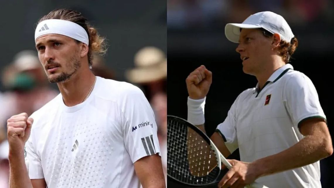 Sinner vs Zverev, por la final de Wimbledon 2026