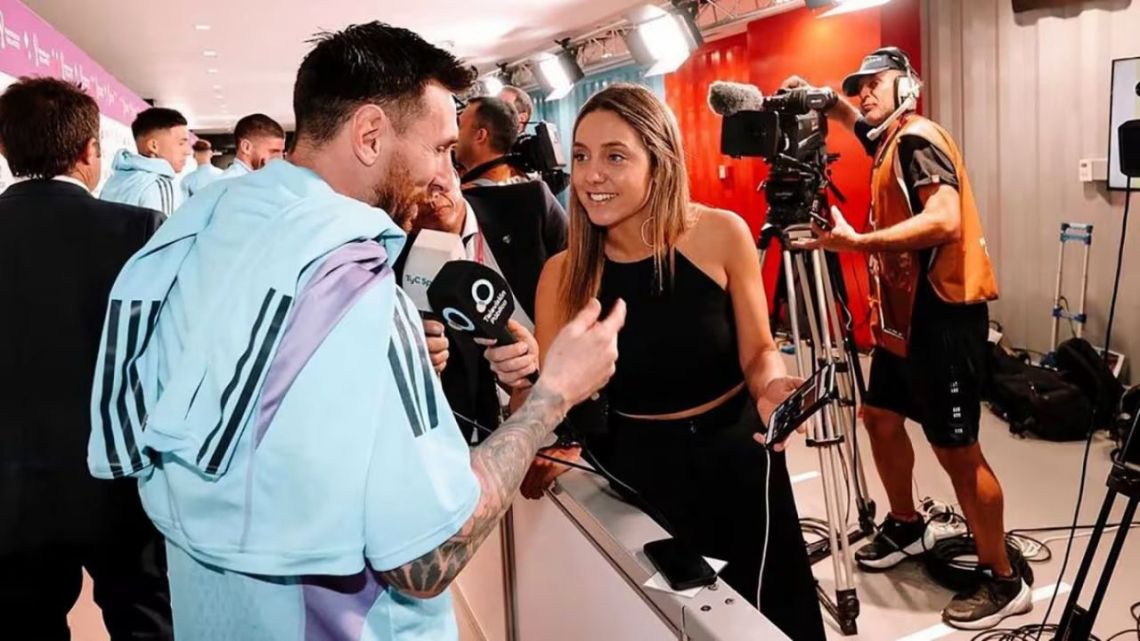 El detrás de escena del mensaje de Sofi Martínez a Lionel Messi y el rol clave de Antonela Roccuzzo