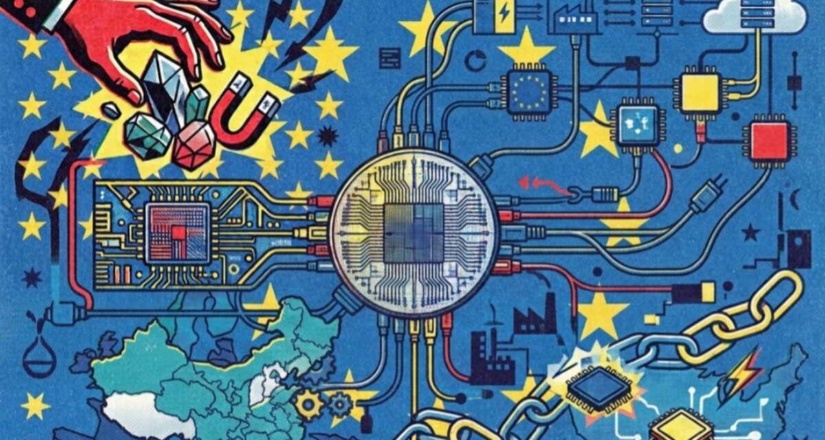 Un estudio revela que los chips de la Unión Europea se enfrentan a un futuro sombrío por riesgos con China y EEUU