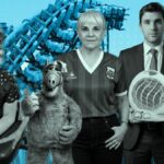 polenta, La Claudia y el Claudio, caloventores y una montaña rusa