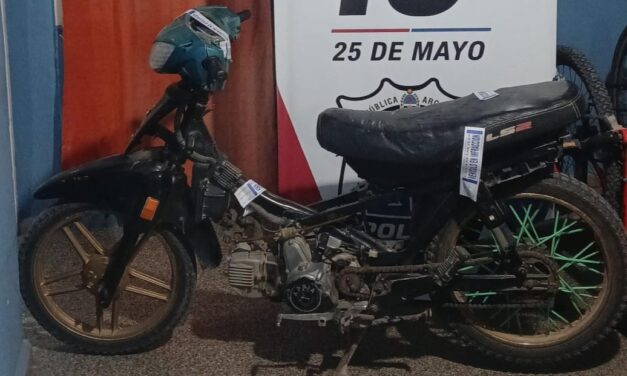 Control de rutina y sorpresa: descubrieron que una moto tenía la numeración modificada