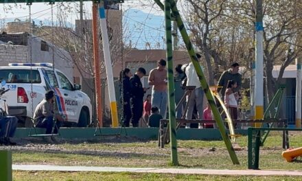 Una pelea entre chicos terminó con una violenta gresca entre adultos en Rawson