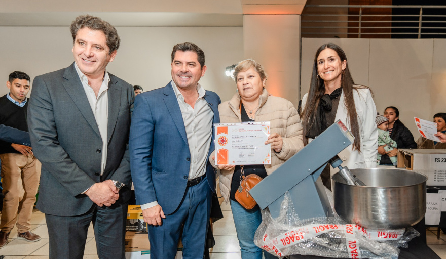 Orrego encabezará la entrega de herramientas e insumos de los programas Equipando Futuro e IDEAS