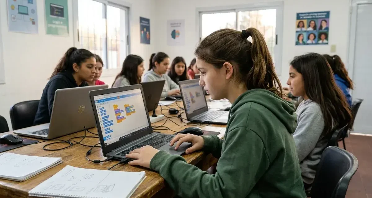 Rawson lanza una capacitación gratuita de programación para adolescentes