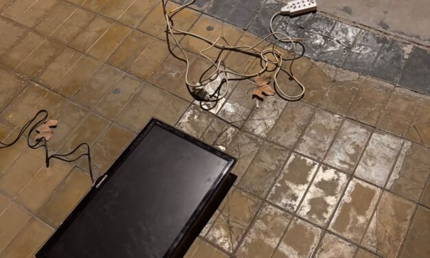 Robo frustrado en un salón de eventos de Capital