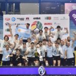 Un sanjuanino campeón con Argentina: Samuel Guidi Correa levantó la Copa Sudamericana de vóley