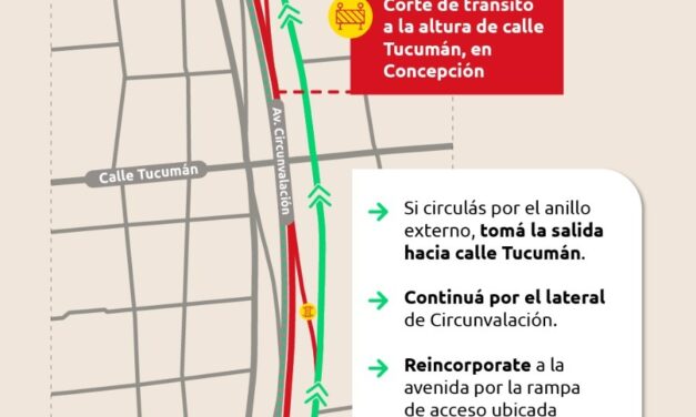 Circunvalación: qué hay que saber para no confundirse con los próximos cortes