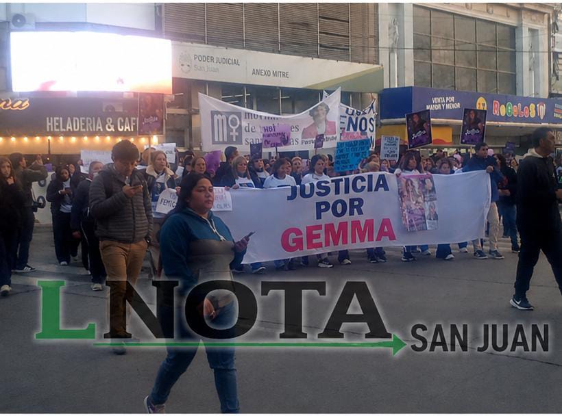 Justicia por Gemma: comenzó la marcha en Plaza 25 y la familia vuelve a reclamar respuestas