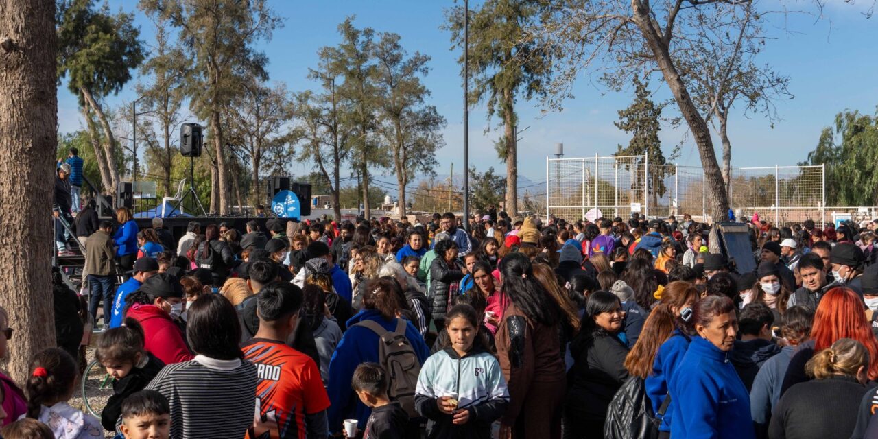 Más de 3.000 personas participaron del primer festejo del Día del Niño en Rawson