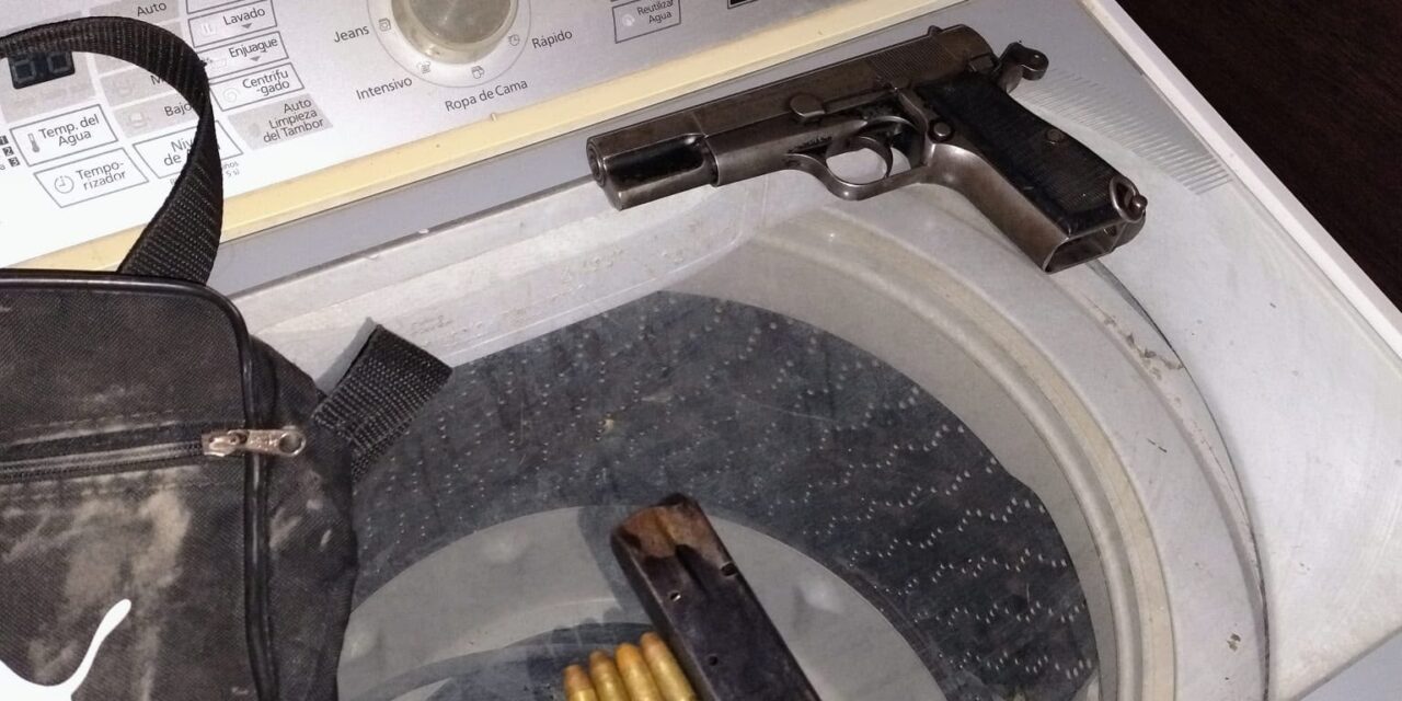Amenazó con un arma durante una pelea y lo detuvieron en Rawson