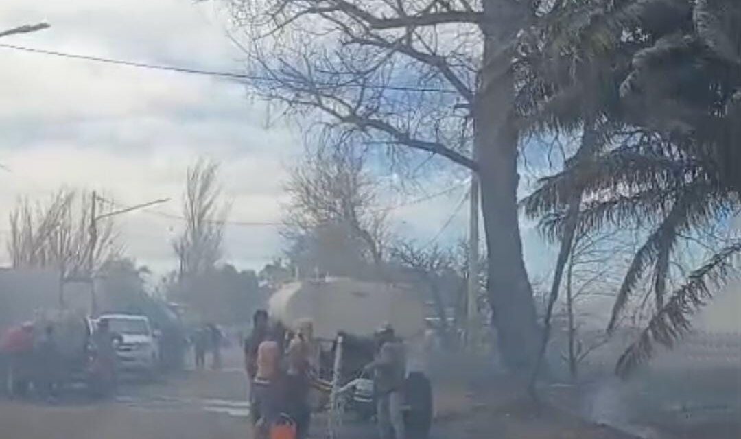 Incendios en Pocito: refuerzan el operativo en zonas afectadas