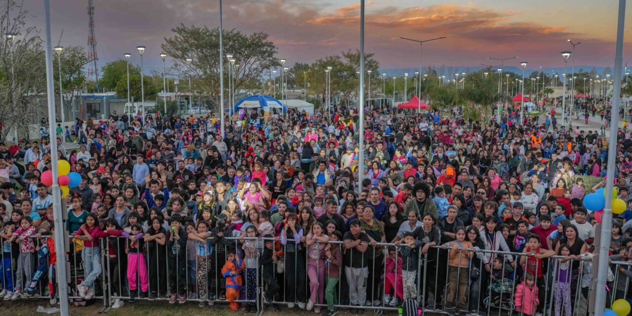 Chimbas reunió a 25 mil personas en una multitudinaria celebración por el Mes de las Infancias