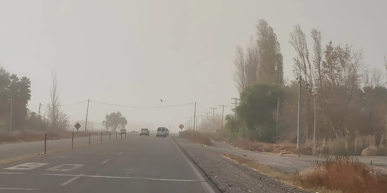 Alerta amarilla por fuertes vientos en la cordillera y advierten sobre el riesgo de incendios