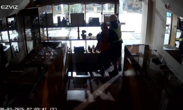 VIDEO | Así desvalijaron una joyería en la peatonal: las cámaras registraron los cuatro minutos del millonario robo