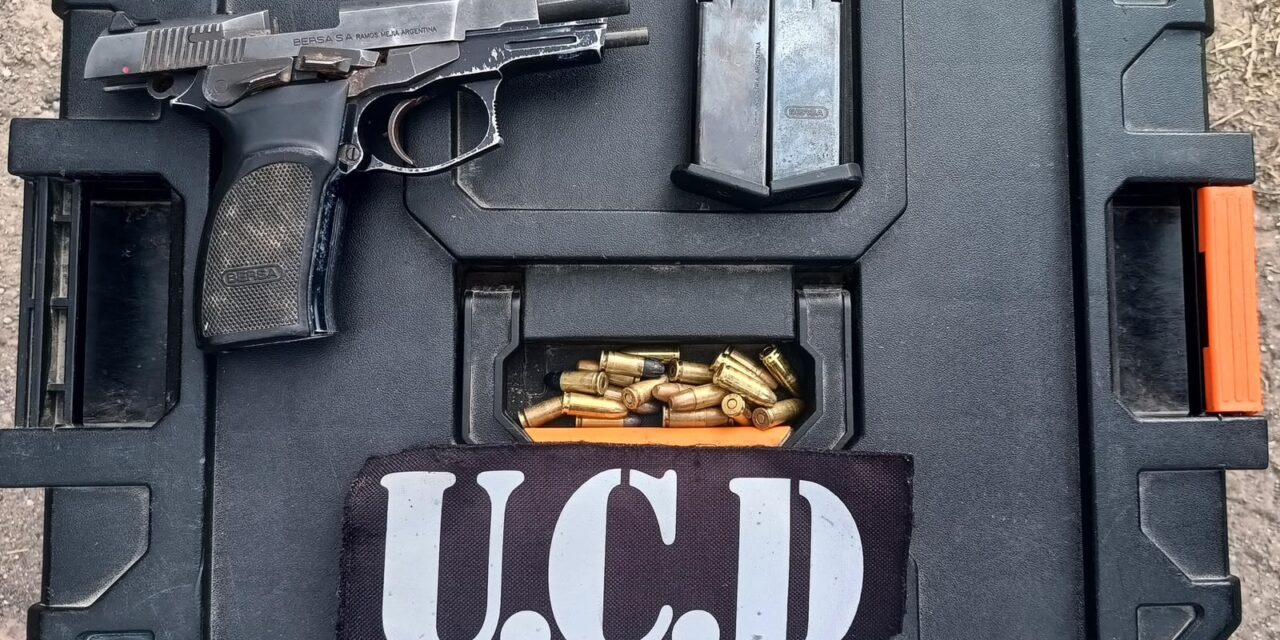 Cayó armado, con cocaína y una pistola con la numeración limada tras un llamado por disparos en Chimbas