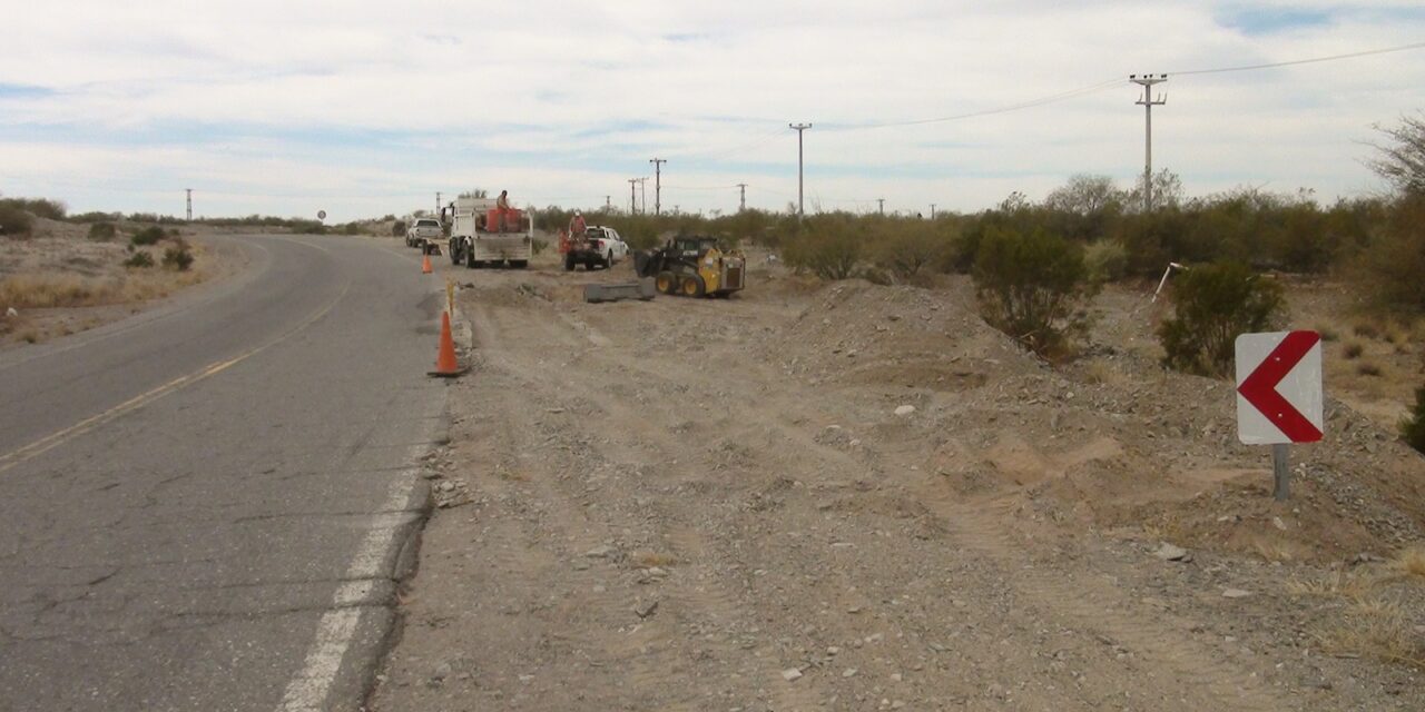 Vialidad Nacional refuerza obras preventivas sobre la Ruta 141 para evitar cortes por crecientes