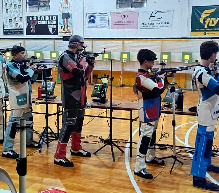 El Tiro Federal de San Juan dejó su huella en el Nacional de Armas de Aire