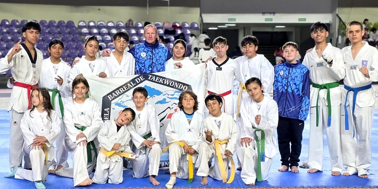 El taekwondo de Barreal brilló en La Rioja con una lluvia de medallas