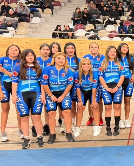 Jóvenes ciclistas sanjuaninos debutan en el Argentino de Pista en Rafaela