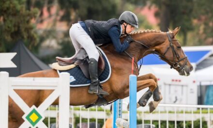 Santiago Muñoz subió al podio en el FEI Jumping Children’s Classics