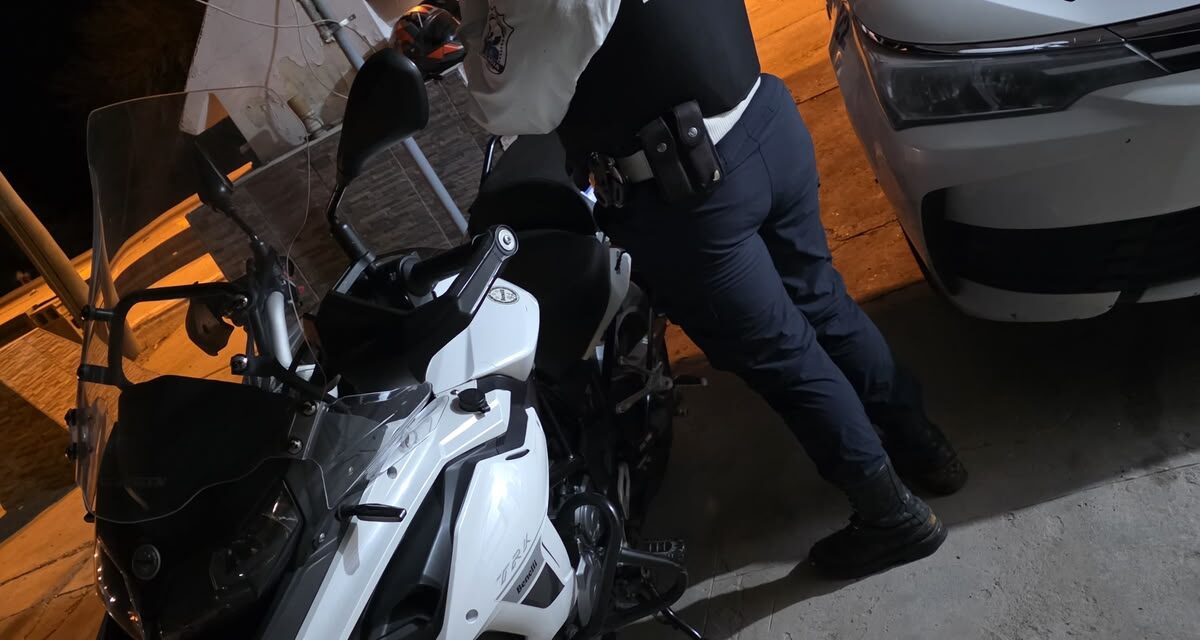 Dos motos fueron secuestradas en Sarmiento y una tenía pedido de captura