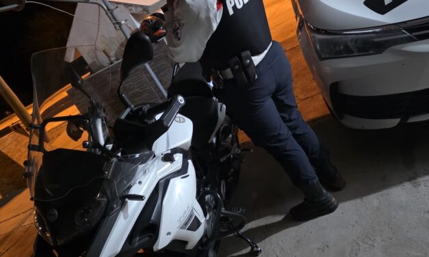 Dos motos fueron secuestradas en Sarmiento y una tenía pedido de captura