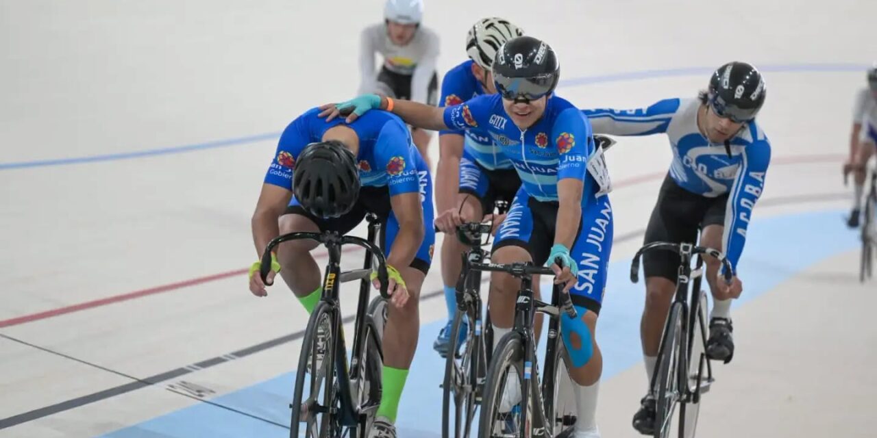 San Juan arrasó en el Argentino de Pista y se quedó con el medallero