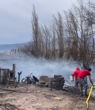 Así quedó El Pocito tras los incendios: familias enteras perdieron todo